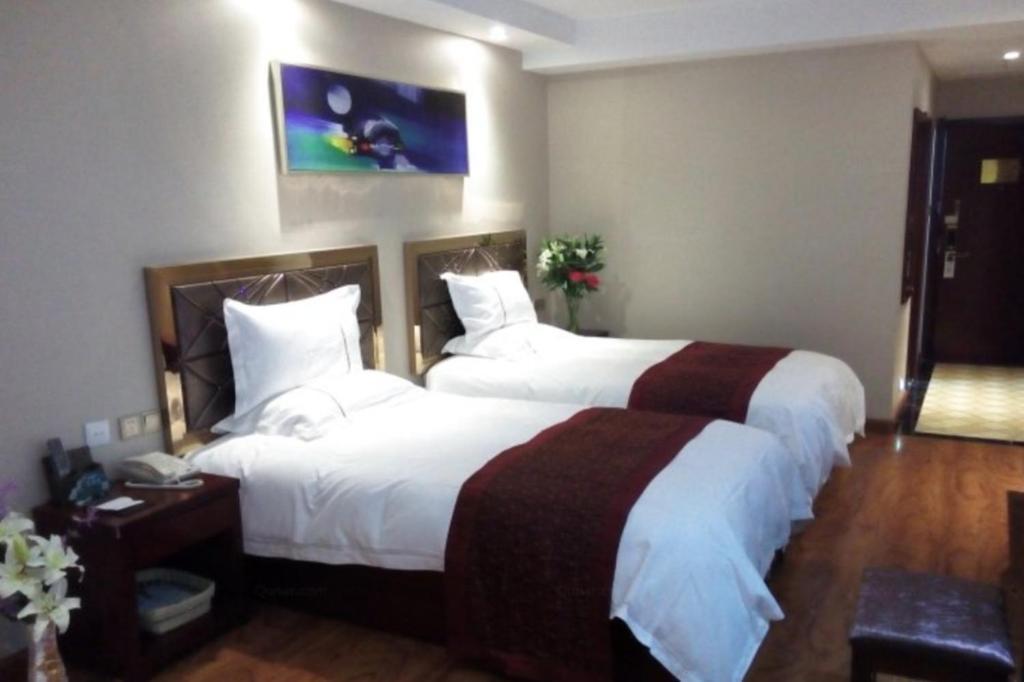 Greentree Inn Geermu Walking Street Business Hotel Golmud Екстериор снимка
