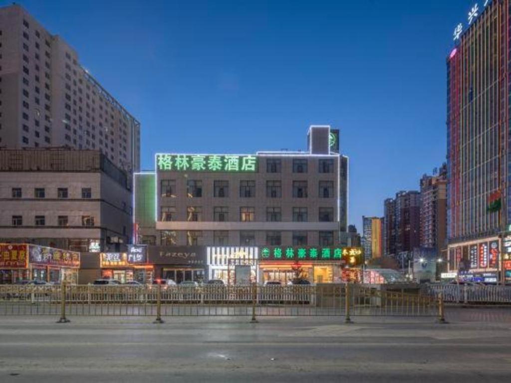 Greentree Inn Geermu Walking Street Business Hotel Golmud Екстериор снимка