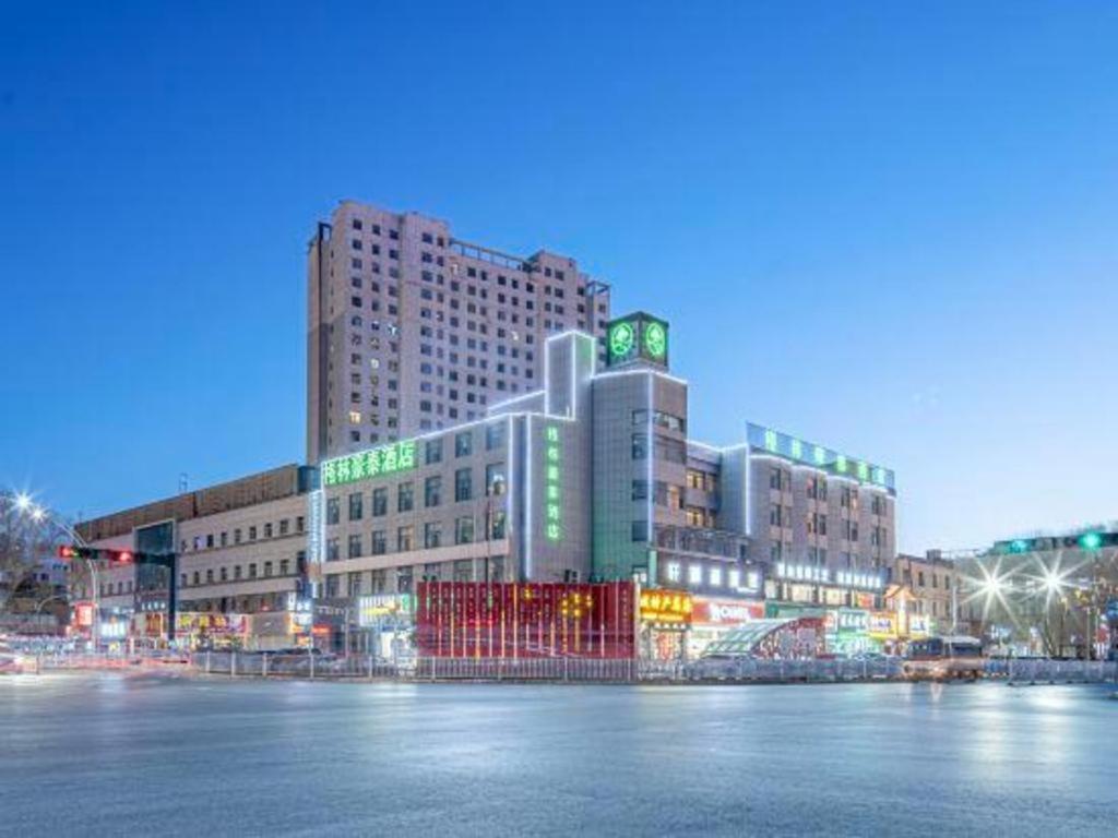 Greentree Inn Geermu Walking Street Business Hotel Golmud Екстериор снимка
